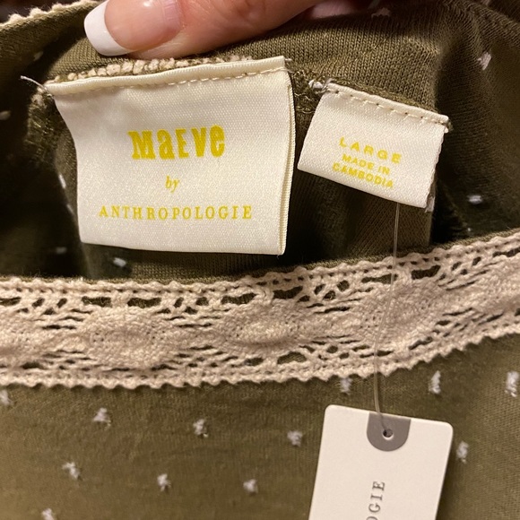 Anthropologie Maeve Textured Top - Picture 8 of 8